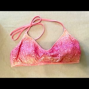 Victoria’s Secret VS Swim Top - Ombre Lace Cut Out